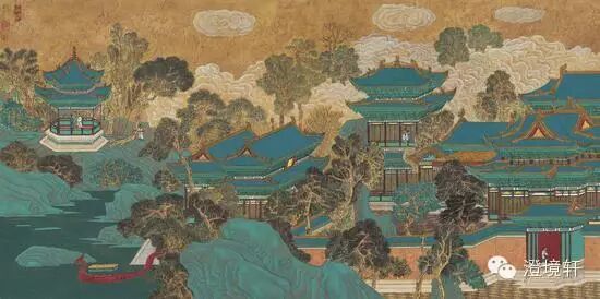 葛冠中，消夏图，69.5×141cm，纸本水墨，2015