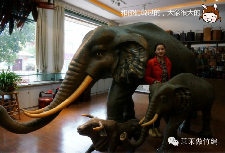 细说分类|竹中雕塑——立体竹编