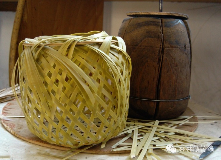 竹编第一步：认识挑和压