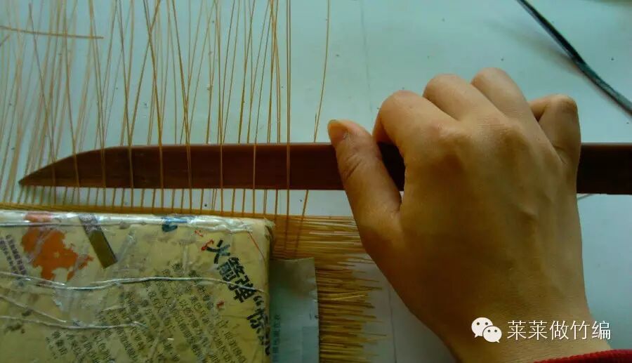 竹编第一步：认识挑和压