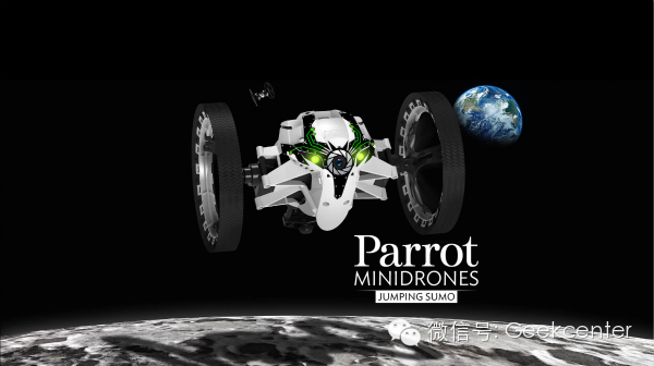 「全球酷玩精选」上蹿下跳的遥控车－Parrot Rolling Spider