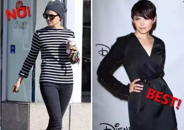 骨架大的妹子看过来 <wbr>肩宽咱可别这样穿! 骨架大的妹子看过来 <wbr>肩宽咱可别这样穿!