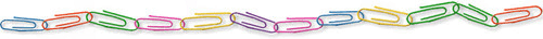 彩色回形针