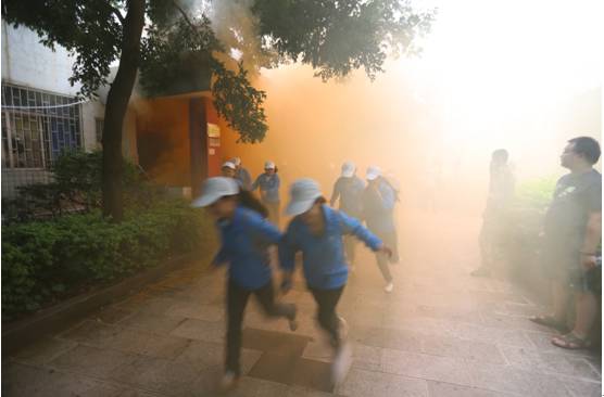 云南经济管理学院海源校区开展消防安全教育