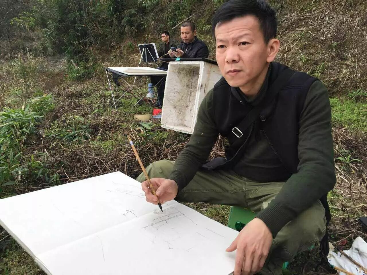 《美丽乡愁》福建省工笔画家莆田行写生活动精彩掠影