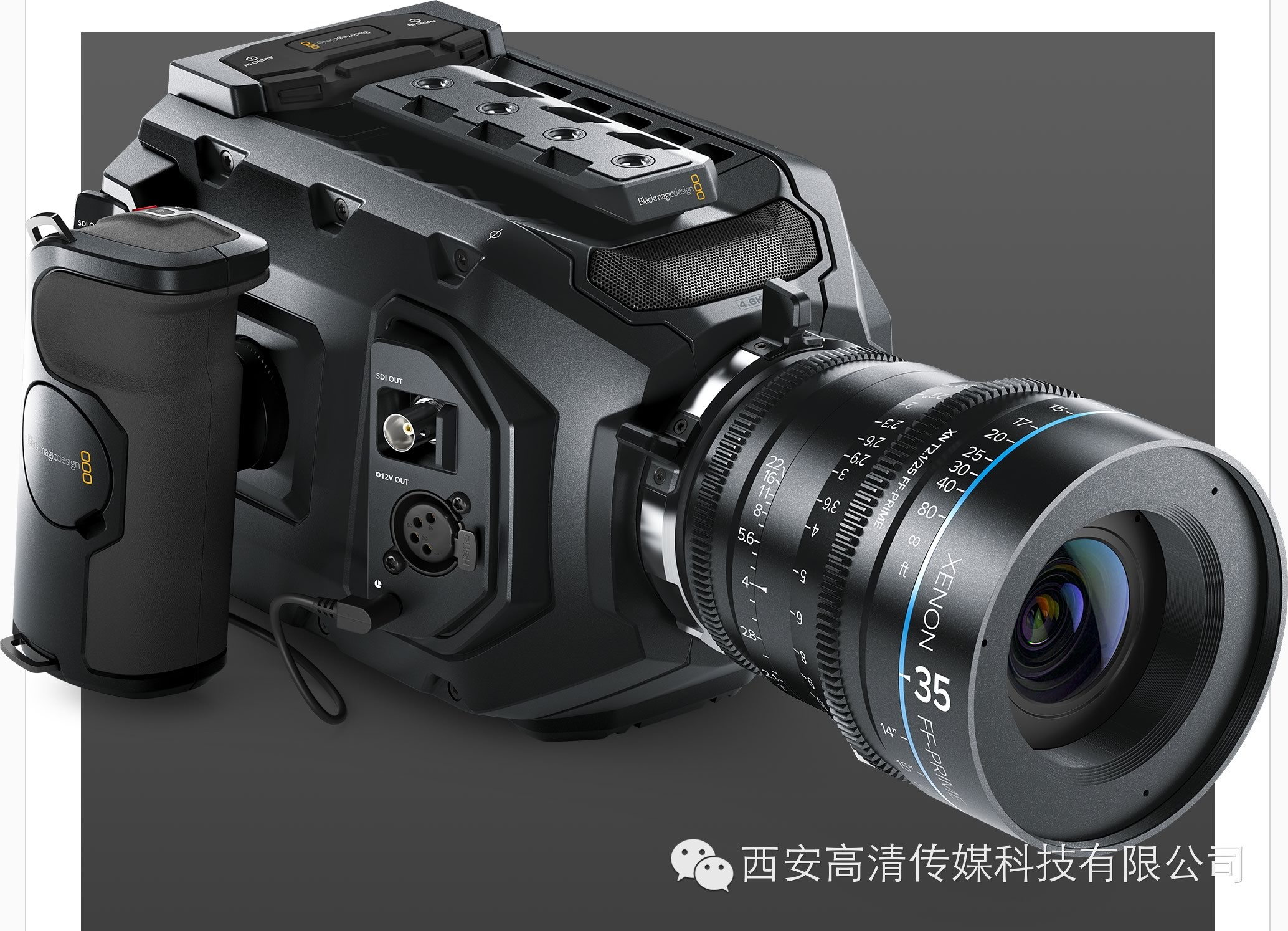 Blackmagic URSA Mini 迄今最轻的手持式Super 35数字电影摄影机！