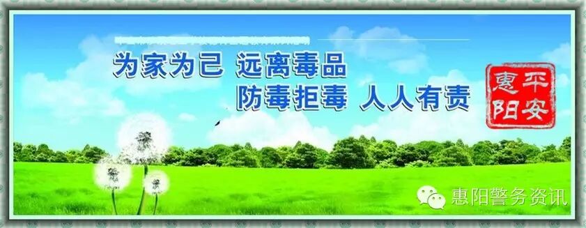 惠阳警方通过深挖扩线严查涉毒犯罪