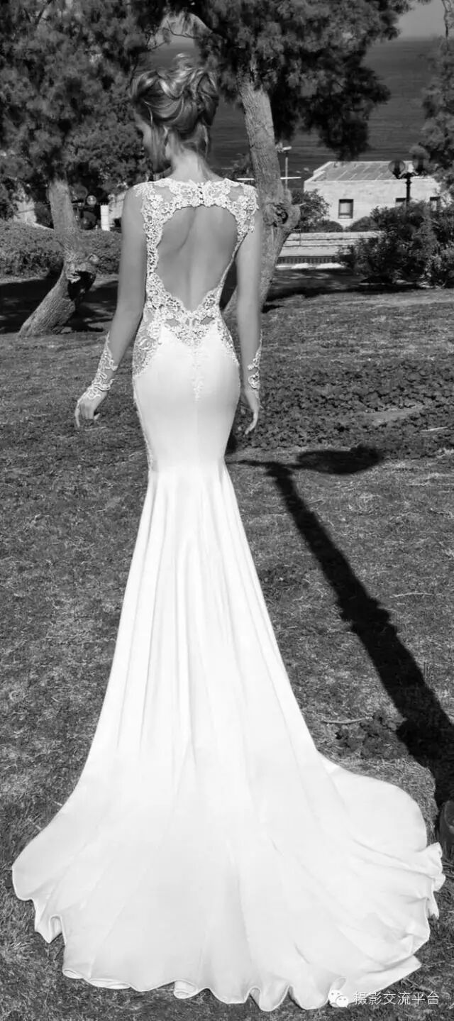 这才叫婚纱~美得我眼睛都没眨一下，大爱！