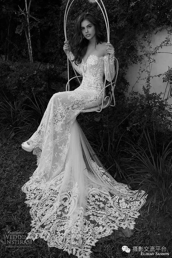 这才叫婚纱~美得我眼睛都没眨一下，大爱！