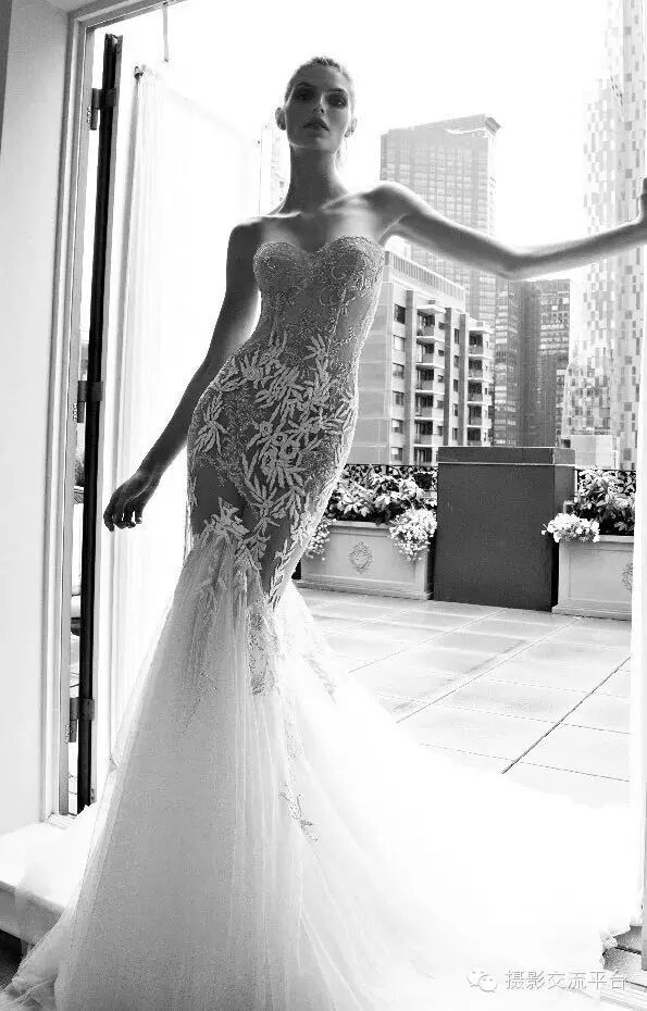 这才叫婚纱~美得我眼睛都没眨一下，大爱！
