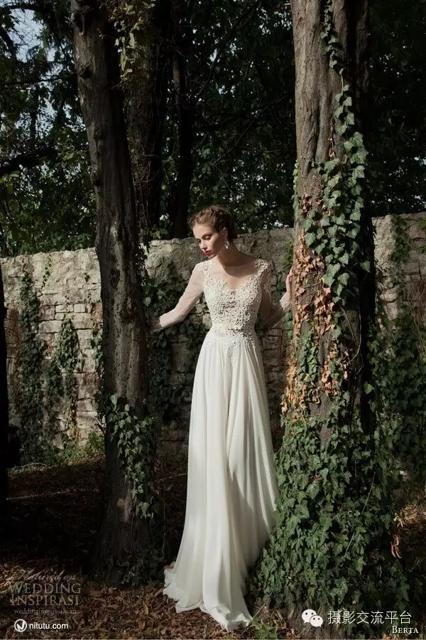 这才叫婚纱~美得我眼睛都没眨一下，大爱！