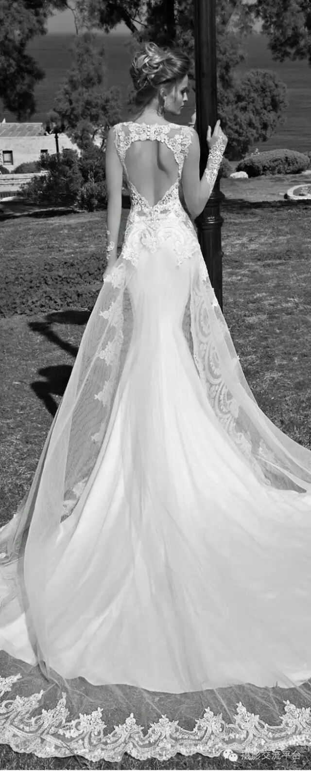 这才叫婚纱~美得我眼睛都没眨一下，大爱！