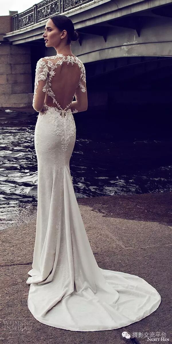 这才叫婚纱~美得我眼睛都没眨一下，大爱！