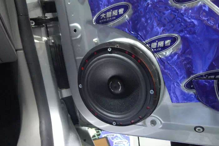 【北京沃富林】大众宝来汽车音响改装 德国雷动GLADEN ZERO165