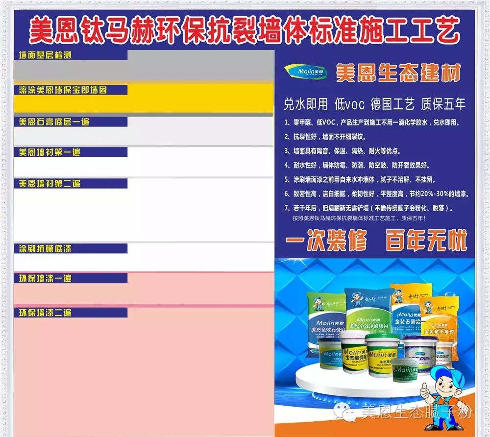 美恩鈦馬赫標準工藝