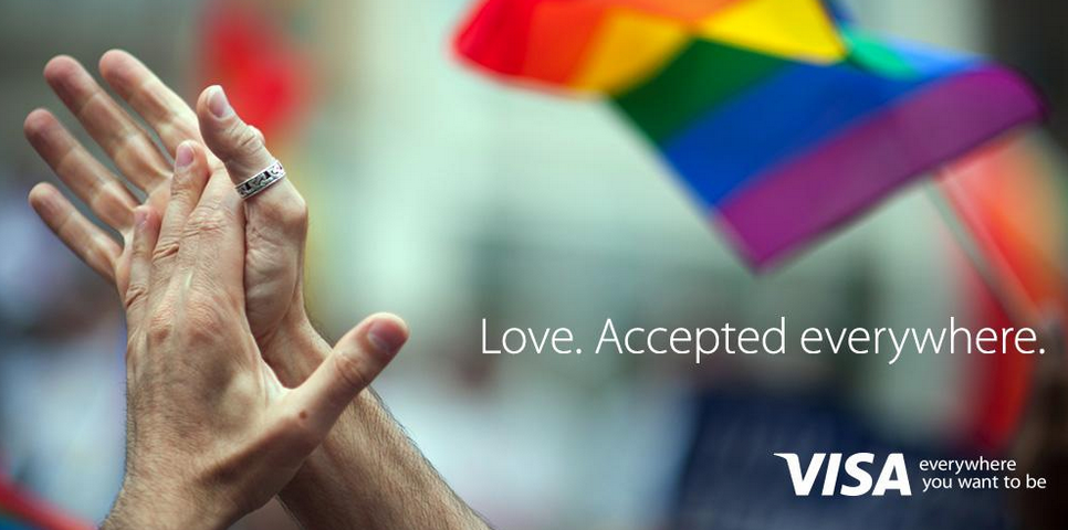 #LoveWins, 美国同性婚姻合法引发品牌大狂欢