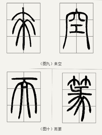 邓石如篆书技法 邓石如篆书技法