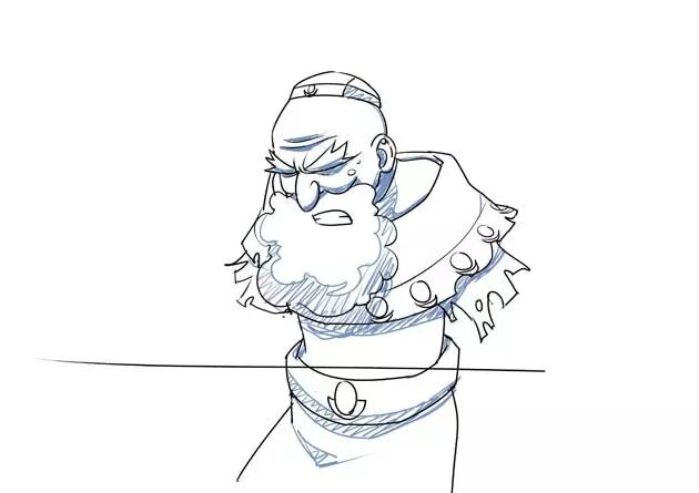 《那萨尔丁》原画手稿欣赏