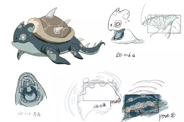 《那萨尔丁》原画手稿欣赏