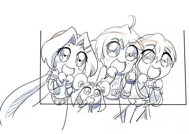 《那萨尔丁》原画手稿欣赏