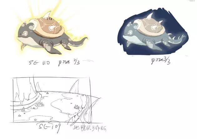 《那萨尔丁》原画手稿欣赏