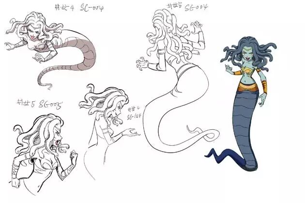 《那萨尔丁》原画手稿欣赏