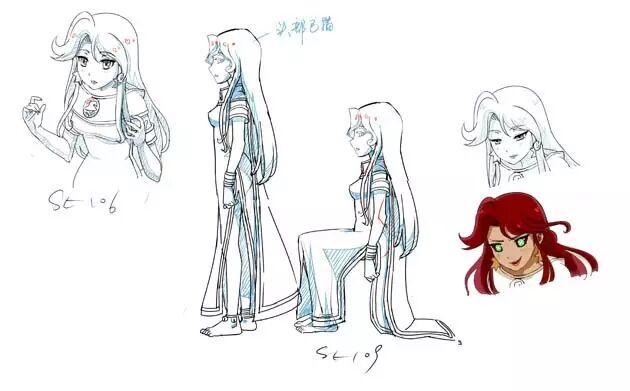 《那萨尔丁》原画手稿欣赏