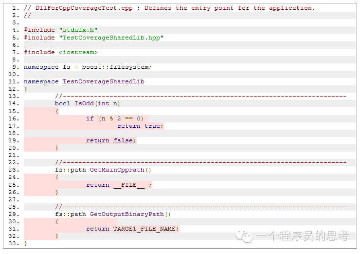 OpenCppCoverage