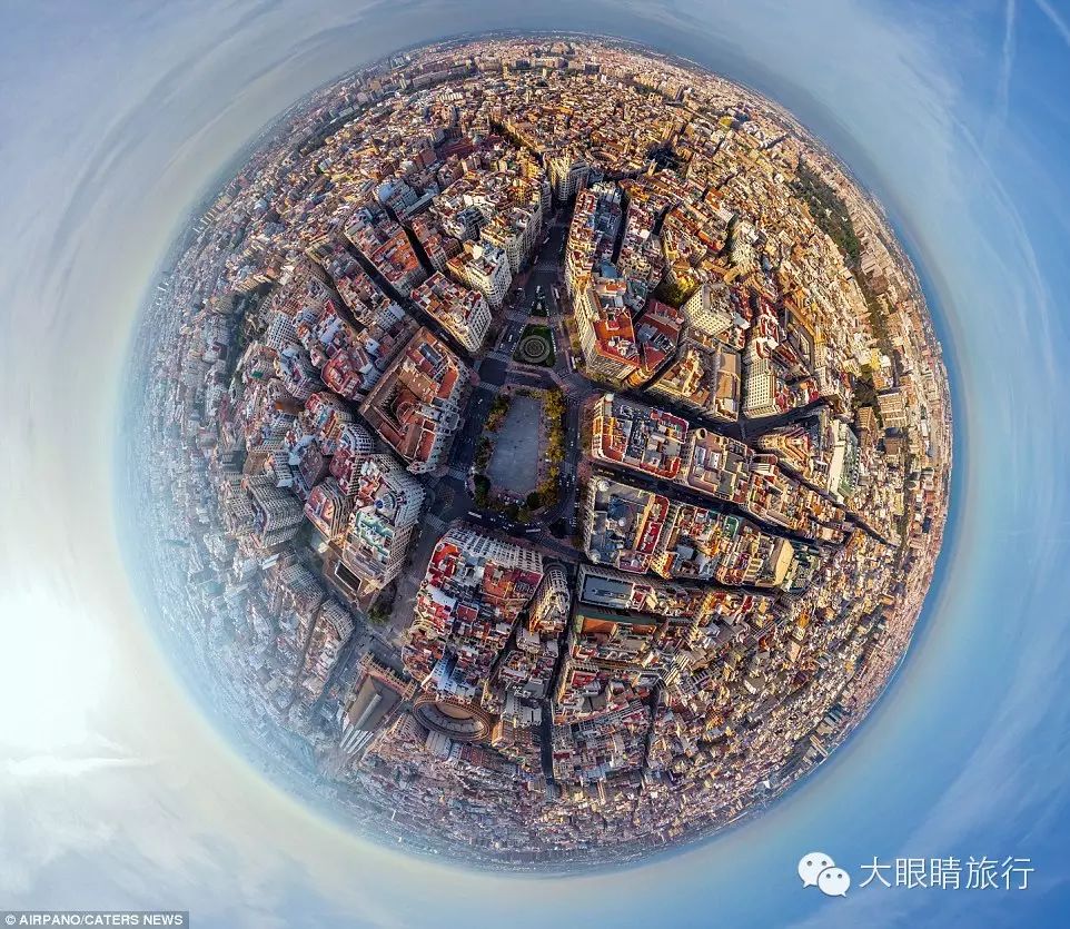 俄罗斯摄影团队 AirPano 航拍各“城市星球”照