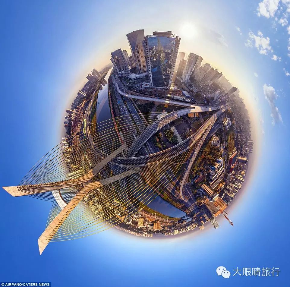 俄罗斯摄影团队 AirPano 航拍各“城市星球”照