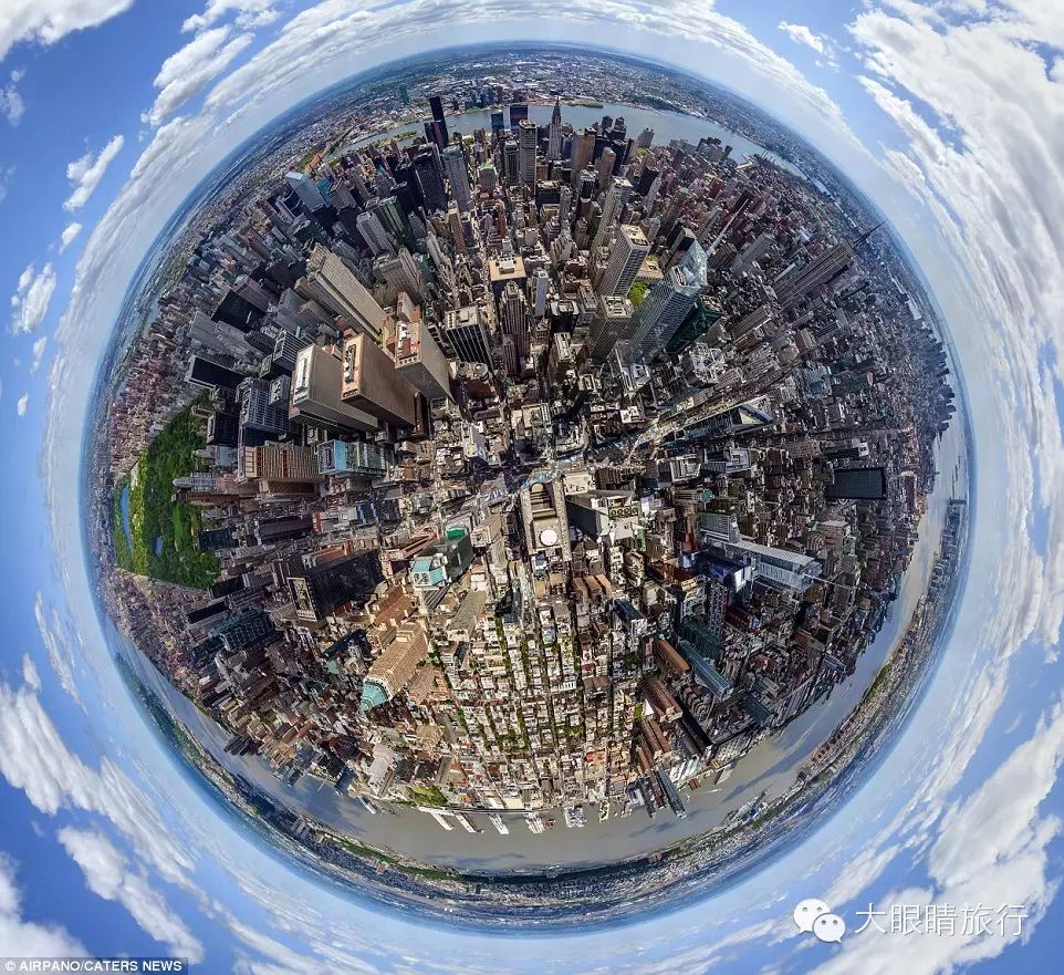 俄罗斯摄影团队 AirPano 航拍各“城市星球”照