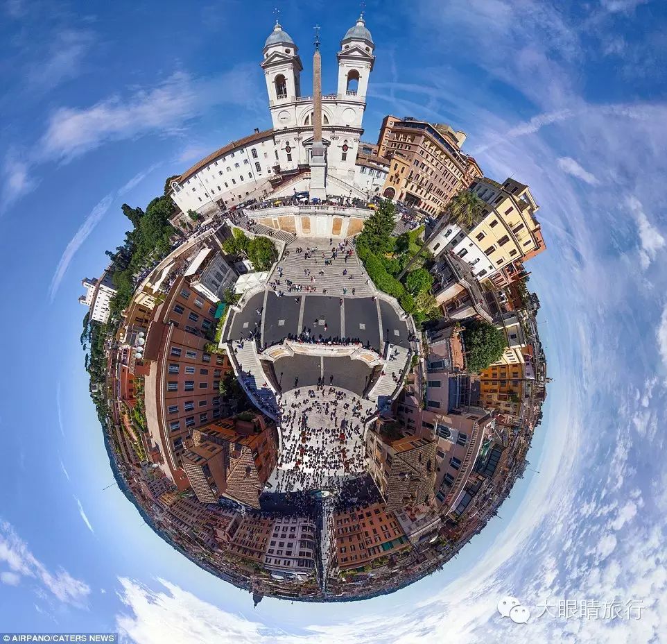 俄罗斯摄影团队 AirPano 航拍各“城市星球”照