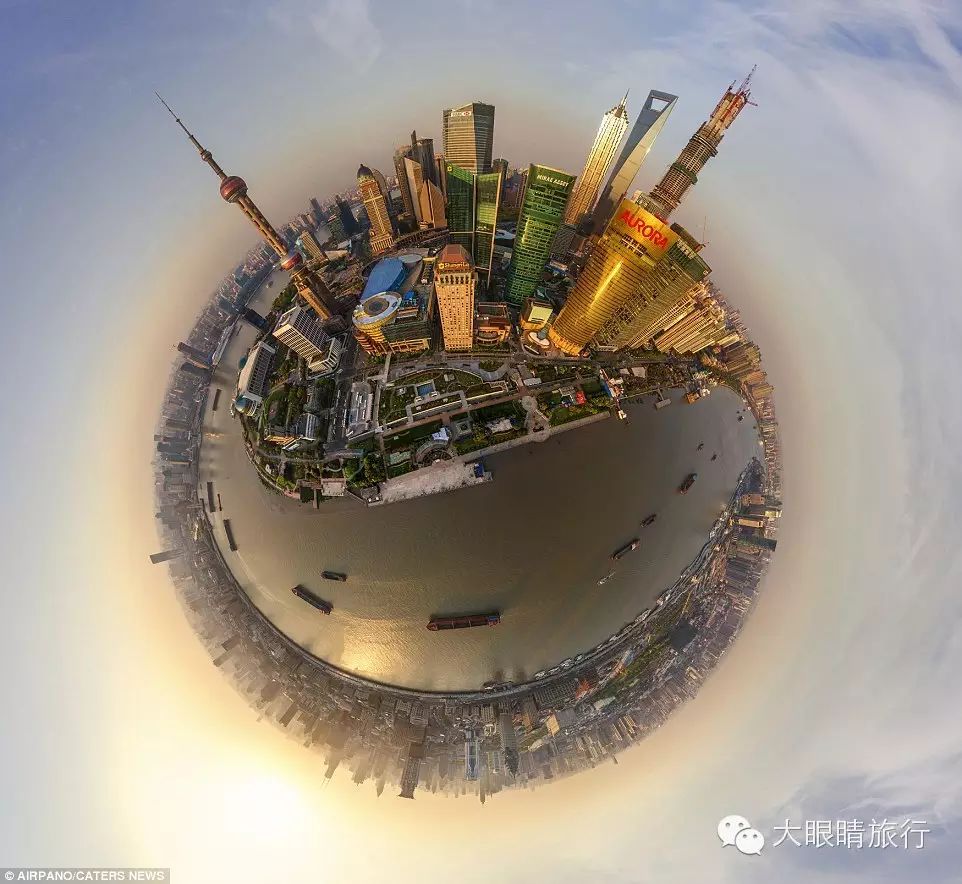 俄罗斯摄影团队 AirPano 航拍各“城市星球”照