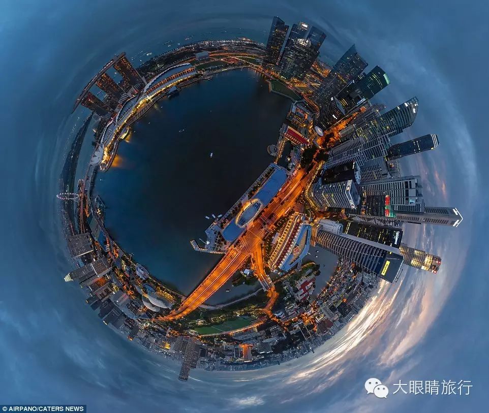 俄罗斯摄影团队 AirPano 航拍各“城市星球”照