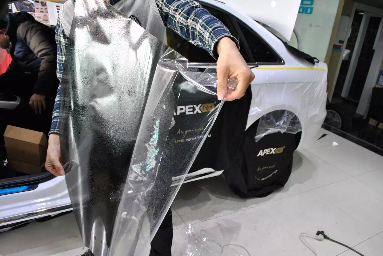 博斯卡案例分享:奧迪A4貼歐帕斯太陽膜