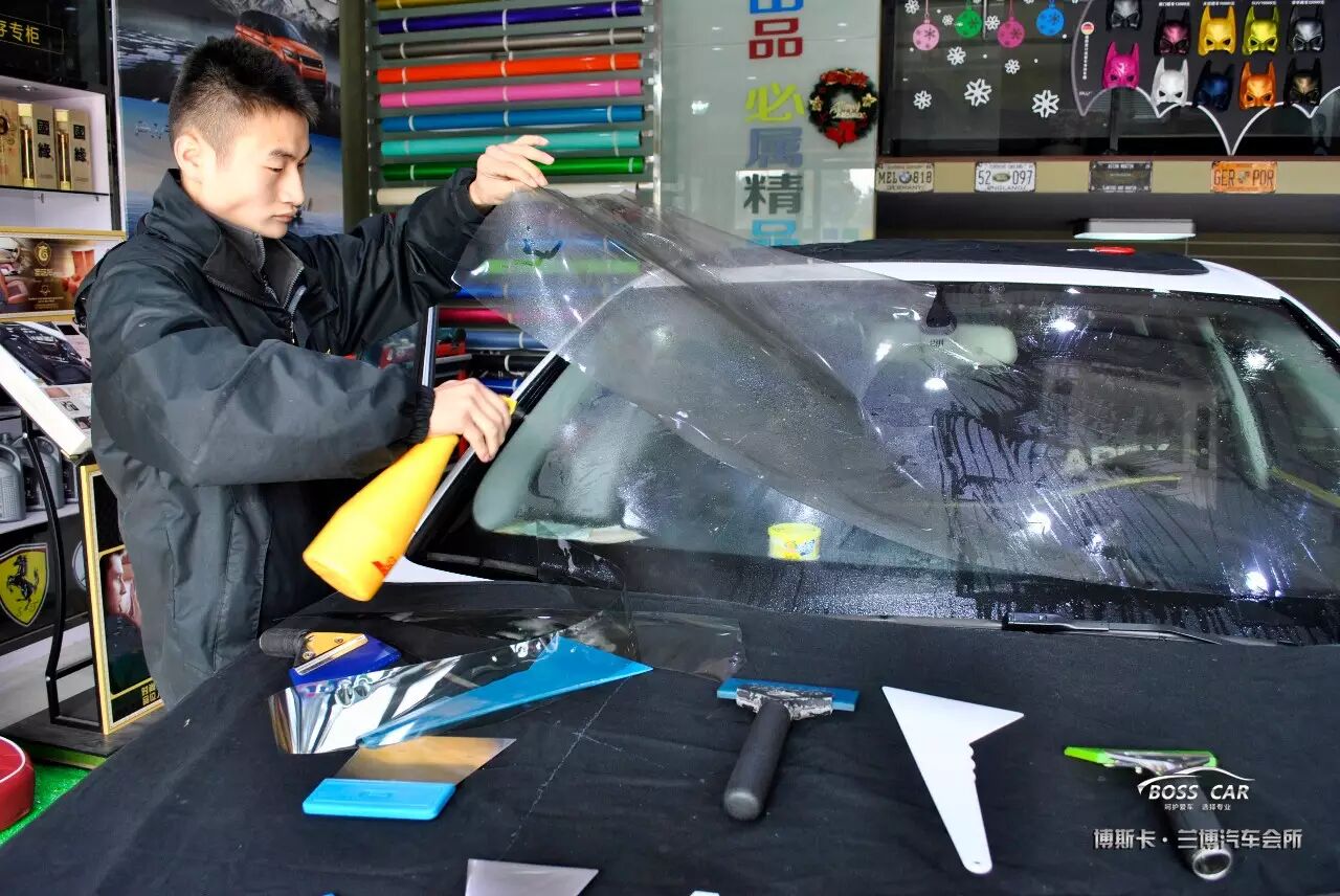 博斯卡案例分享:奧迪A4貼歐帕斯太陽膜