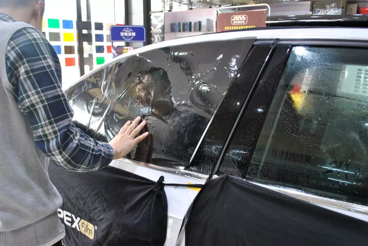 博斯卡案例分享:奧迪A4貼歐帕斯太陽膜