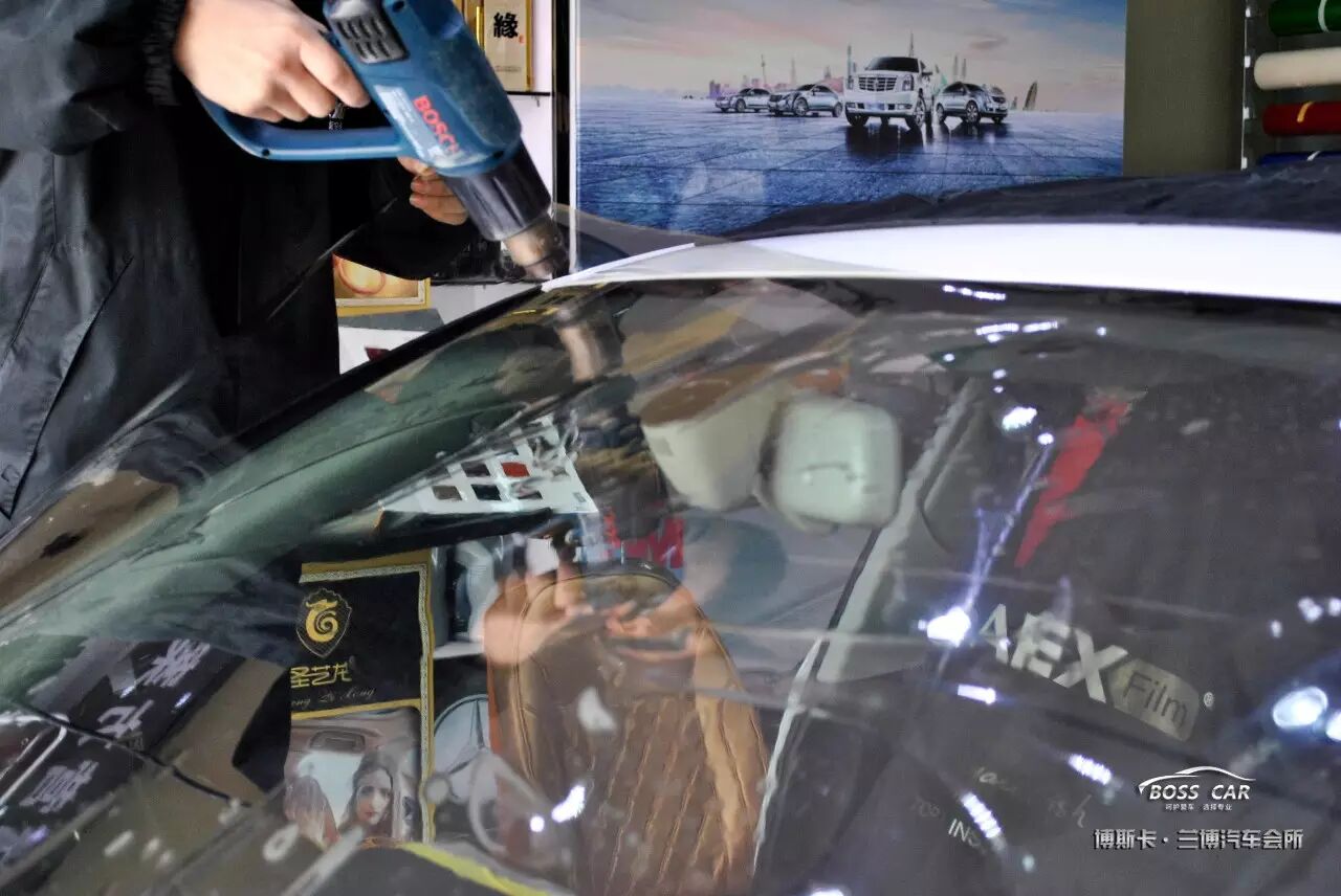 博斯卡案例分享:奧迪A4貼歐帕斯太陽膜