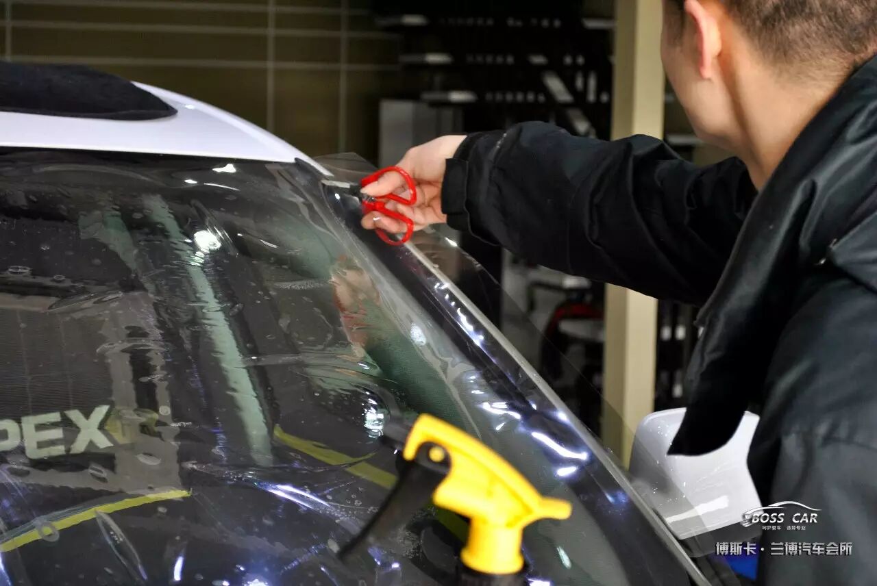 博斯卡案例分享:奧迪A4貼歐帕斯太陽膜