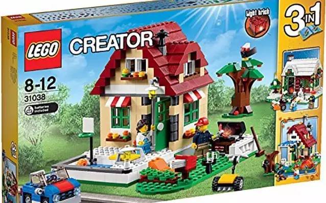 LEGO乐高Creator创意百变系列四季变换小屋31038
