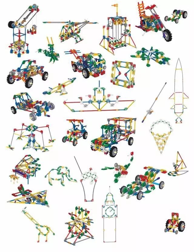 K'nex建乐思STEM教育系列太阳能探索模型搭建套装77075