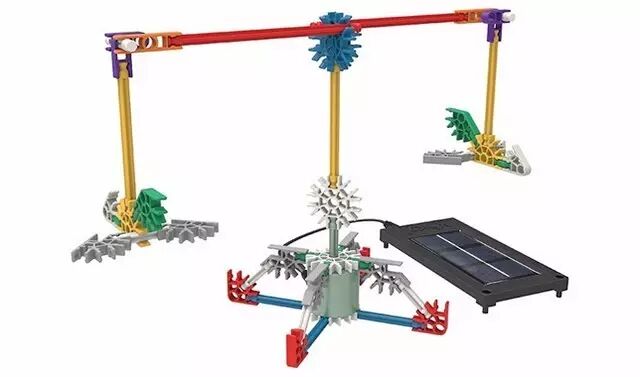 K'nex建乐思STEM教育系列太阳能探索模型搭建套装77075