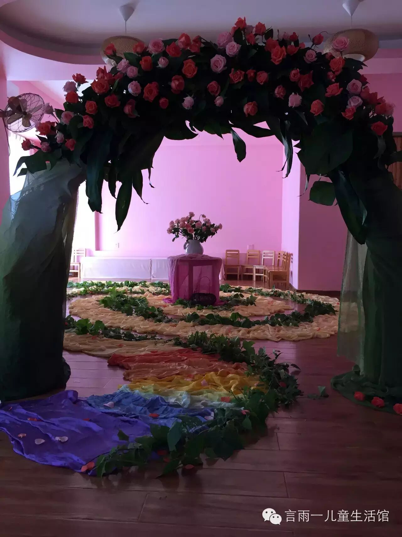 言雨一华德福幼儿园开学仪式--玫瑰典礼