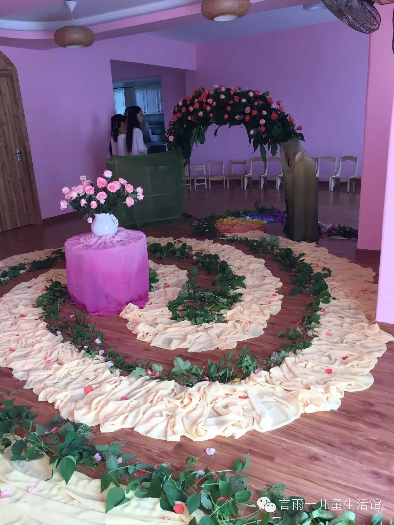 言雨一华德福幼儿园开学仪式--玫瑰典礼