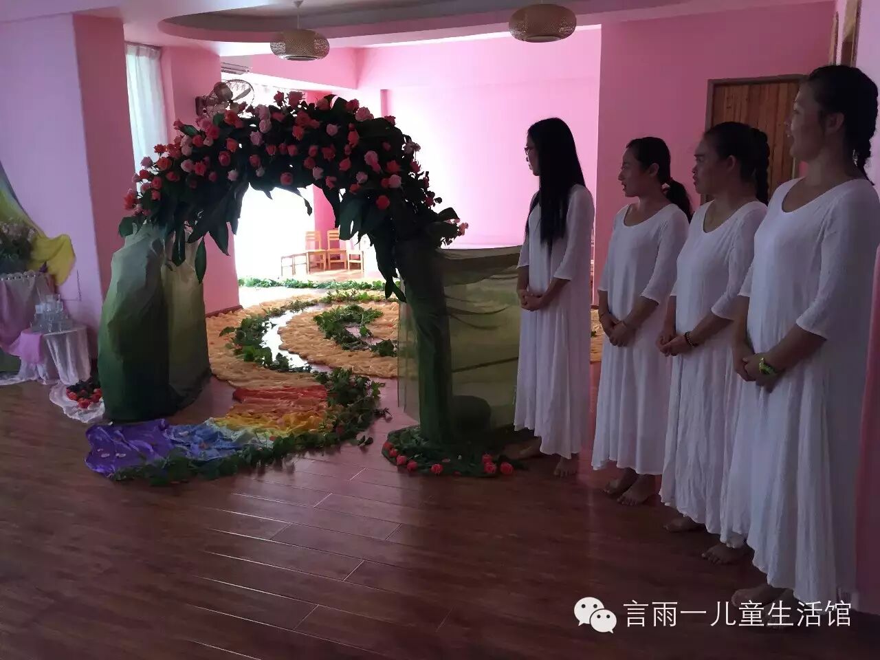 言雨一华德福幼儿园开学仪式--玫瑰典礼