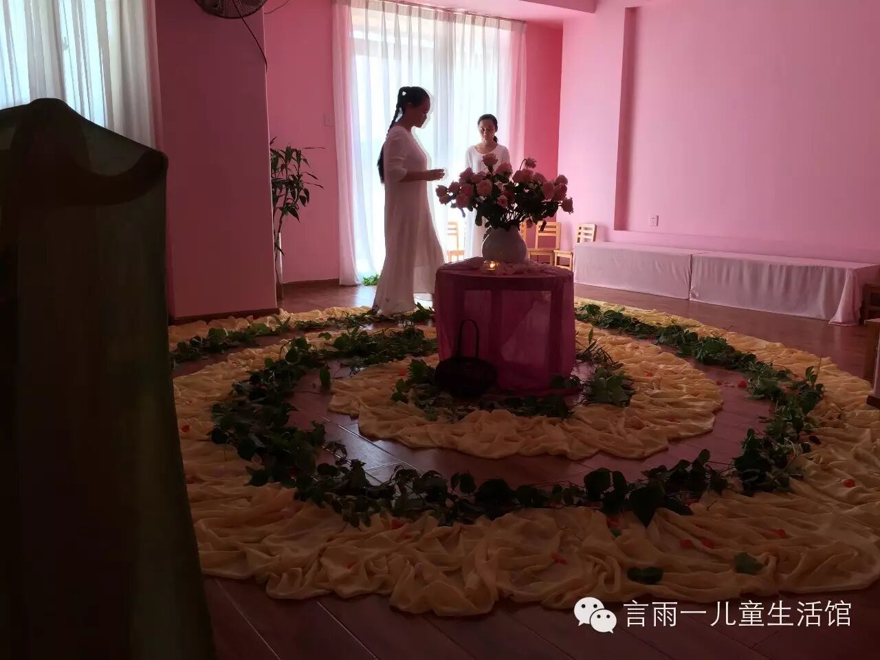 言雨一华德福幼儿园开学仪式--玫瑰典礼