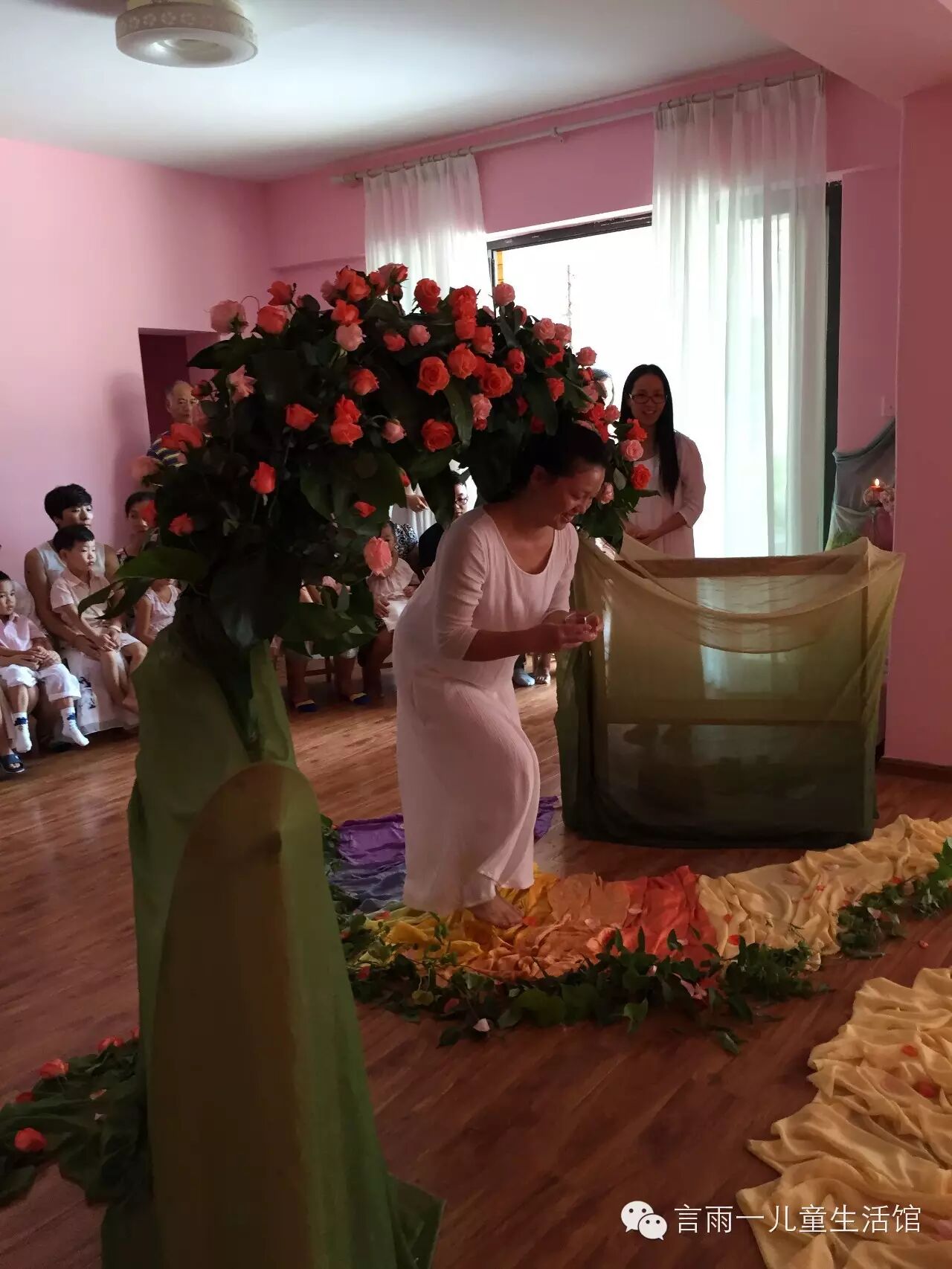 言雨一华德福幼儿园开学仪式--玫瑰典礼