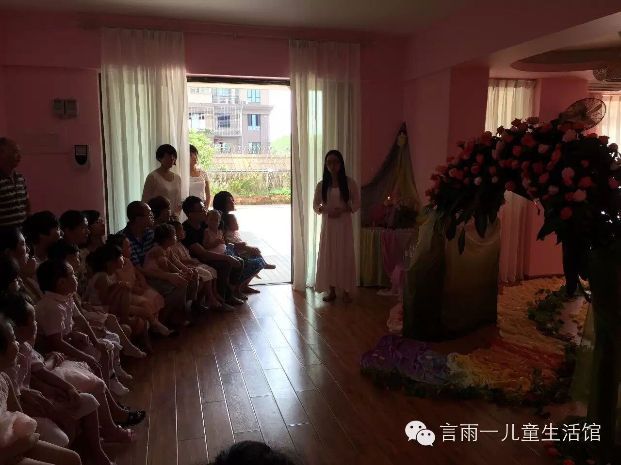 言雨一华德福幼儿园开学仪式--玫瑰典礼