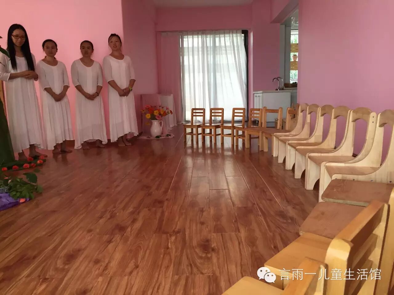 言雨一华德福幼儿园开学仪式--玫瑰典礼