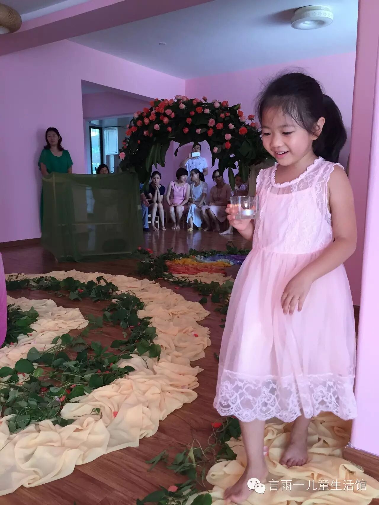 言雨一华德福幼儿园开学仪式--玫瑰典礼